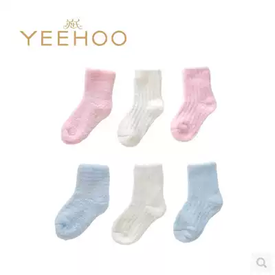 British baby socks children's socks spring and autumn children's socks towel socks 3 pairs selection 144033 144032