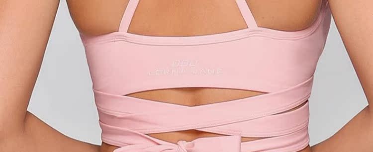 Hiyoga LORNA Jane đồ lót giới hạn sức mạnh trung bình với miếng đệm ngực WrapitUpBra - Đồ lót thể thao áo tập thể
