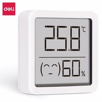 Deli 8845 electronic temperature and humidity meter for home indoor baby room high-precision room temperature meter smart home thermometer
