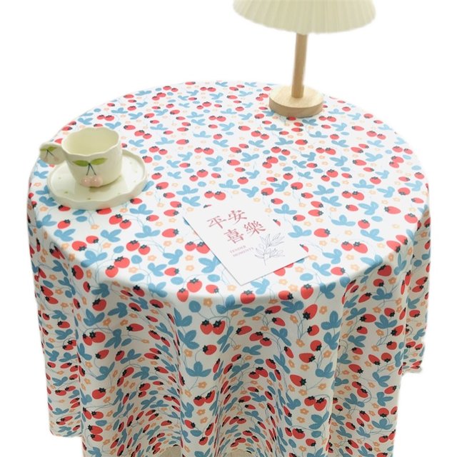 Tablecloth ins style desk mat ນັກສຶກສາຫໍພັກສາວງາມຫ້ອງນອນສຶກສາຂີ້ຝຸ່ນ cover bedside mat