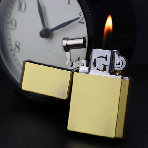 Японская оригинальная импортная медная черная матовая зажигалка на керосине для друга, подарок на день рождения