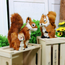  Wedding forest new plush props Squirrel forest animal props outdoor lawn wedding welcome area ornaments