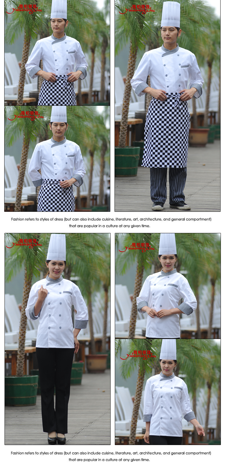Veste chef cuisinier en coton - Ref 1907683 Image 11