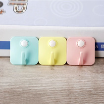 Adhesive hook strong load-bearing large kitchen adhesive hook non-perforated wall bathroom dormitory No Trace cute magic stickers home