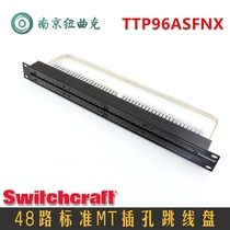 US Switchcraft 48-way MT Jack audio jumper TTP96ASFNX