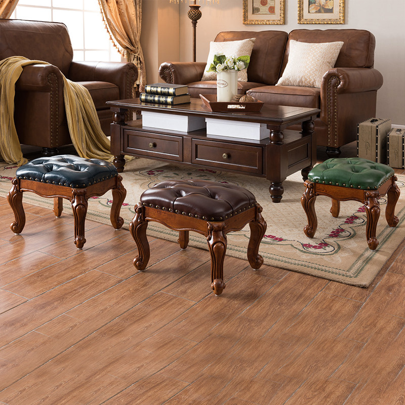 European tea bench bench solid wooden American style shoe stool small bench bench wooden bench tea bench couch bench