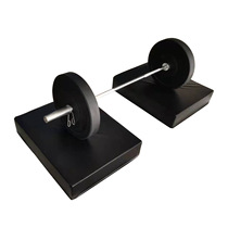 Barbell cushion pad fitness weightlifting shock pad silencer anti-smash anti-collision pad barbell shock pad cushioning thickened leather