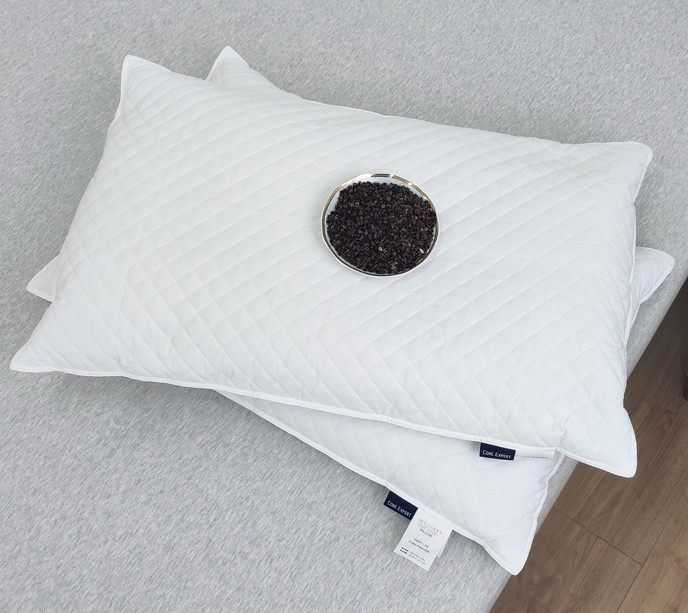 Pure Buckwheat Pillow Core Whole Buckwheat Skin Buckwheat Shell Hard Pillow Adult Student Single Health Care Cervical Pillow