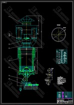 JLY3809 machine vertical kiln overall and transmission parts design CAD drawings Mechanical equipment drawing design
