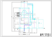 Hydraulic system and body design of YA32-100T hydraulic press with CAD drawings and instructions