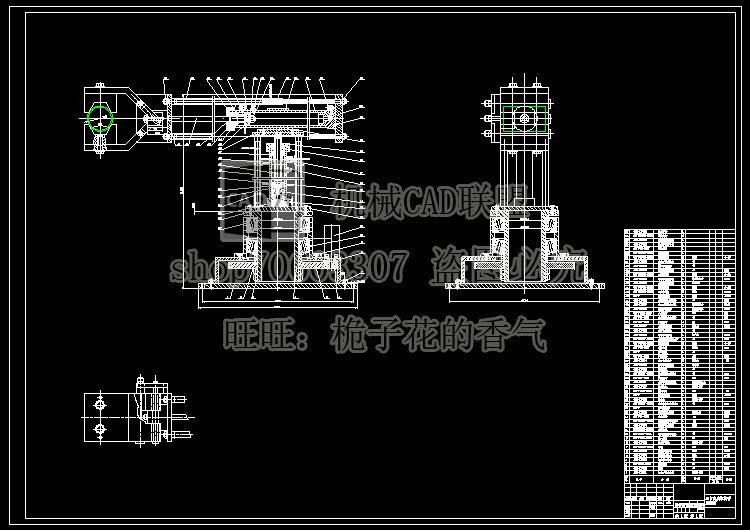 Three - degree - degree handling robot design PLC control system small hydraulic drive containing CAD drawings instructions