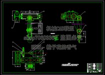 50-10t double girder bridge crane trolley main lifting mechanism design including CAD drawings and instructions