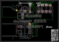 Design of type 670 tea tree re-pruning machine with CAD drawing and description