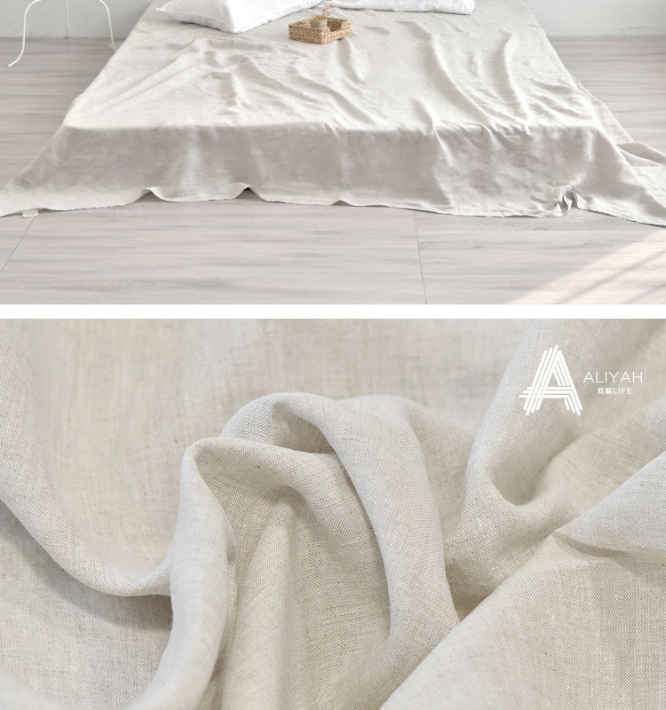 Mùa hè Pháp linen giường đơn giản linen sheets ba mảnh 1.5 m sheets một mảnh sinh viên mưa sương gai 2 m