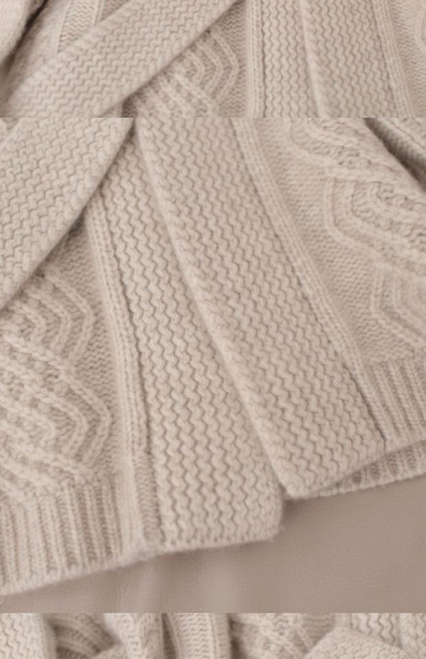 Áo len len cổ điển cao cấp len dày 2019 Lễ hội xuân mới - Cardigan áo len nữ hàng hiệu
