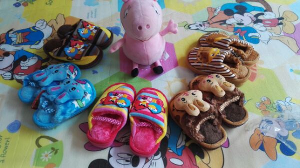 Chaussons enfants en suède - Ref 1020374 Image 12