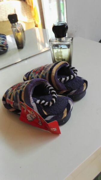 Chaussons enfants en suède - Ref 1020374 Image 5