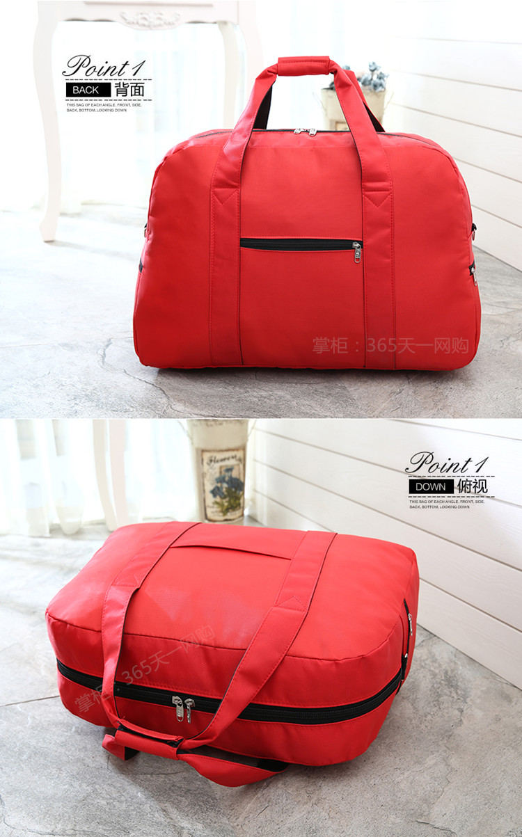 Túi duffel gấp túi du lịch khoảng cách ngắn túi xách tay nữ túi du lịch công suất lớn túi du lịch túi thể dục nam thủy triều túi du lịch nam