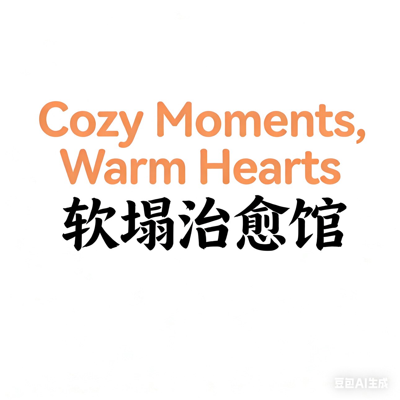 软榻治愈馆的LOGO