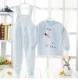 Mới cộng với trẻ sơ sinh cotton kết nối đồ lót quần bông nhồi bông ấm mở tập tin bib cotton trẻ em bảo vệ quần bụng đồ bộ mặc nhà