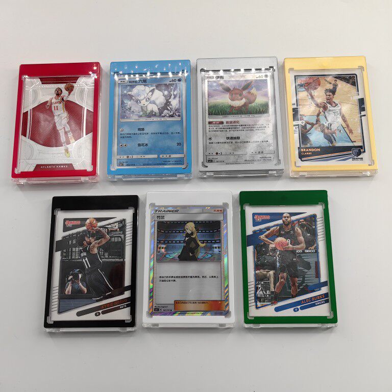 35-130PT color frame card brick Strong magnetic transparent star card Baoko Dream Hand drawing card anti-UV100%