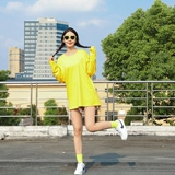 Осенний цветной лонгслив, хлопковая футболка, рубашка, для подружки невесты