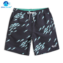 Beach pants Mens dark personality Flower shorts pants Loose Speed Dry Big Code Spa Holiday Travel Seaside Swimming Pants