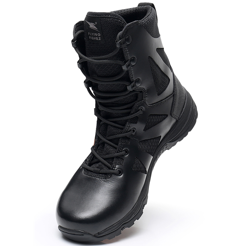 Spring Autumn Season New Monarch Lock D19802 Flying Fish Ultralight Combat Boots Men And Women Tactical Boots Breathable Special War Shoes