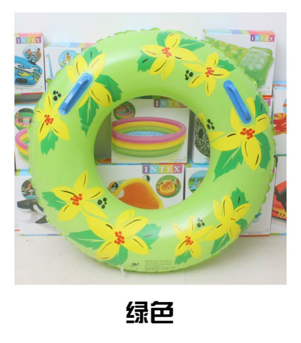 Vòng đeo tay người lớn Yongsheng dày có vòng bơi / vòng bơi người lớn 90CM vòng bơi bốn màu - Cao su nổi phao bơi khổng lồ