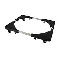 Birdcage pulley mobile base with brake function flower pot universal wheel roller sliding tray bracket