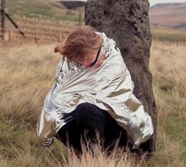 Outdoor camping first aid blanket Emergency blanket Life-saving blanket Insulation blanket Sunscreen blanket Survival blanket Silver surface Gold and silver surface