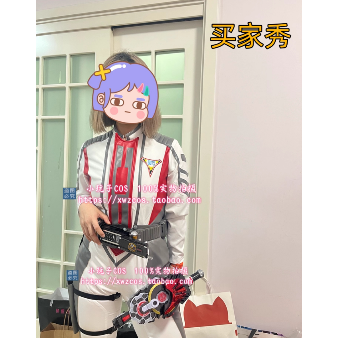 迪迦奥特曼胜利队制服开箱!居间惠队长同款战袍穿上直接变身光之战士?_Cosplay男装_淘宝游戏网