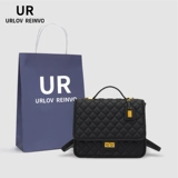 Цепь, рюкзак, портативная сумка через плечо для школьников, на цепочке, премиум класс, в западном стиле, в стиле Шанель