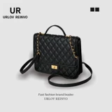 Цепь, рюкзак, портативная сумка через плечо для школьников, на цепочке, премиум класс, в западном стиле, в стиле Шанель