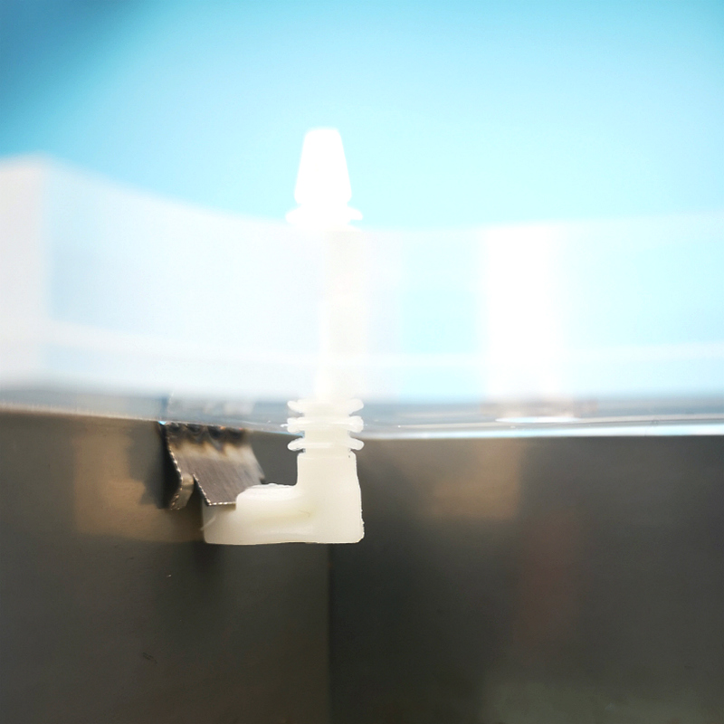 The new acrylic fast lock back illuminated word quick connection snap buckle buckle screw back hit light installation buckle code
