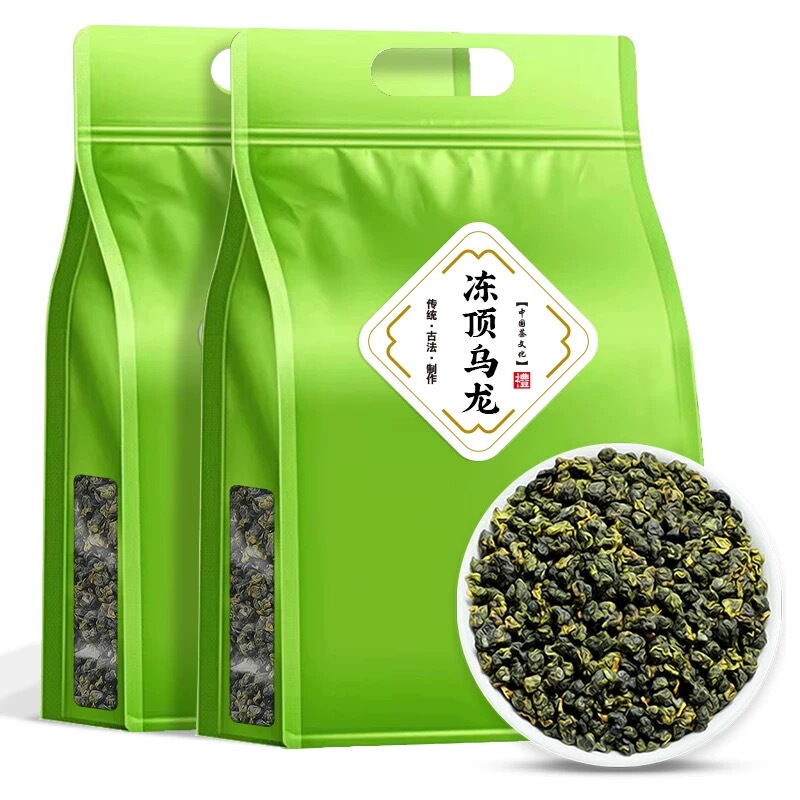 Dongding Oolong Tea 2025 New Tea Strong Aroma Type Can Be Cold Brewed Authentic Taiwan High Mountain Green Tea Loose Leaf Bagged Tea Dongding Oolong Tea 2025 New Tea Strong Aroma Type Can Be Cold Brewed Authentic Taiwan High Mountain Green Tea Loose Leaf Bagged Tea