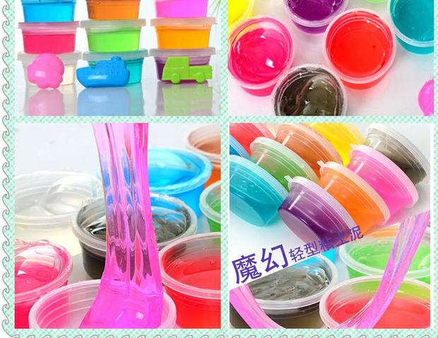 Làm bằng tay plasticine đất sét siêu nhẹ 24 màu phù hợp với không gian màu đất sét mềm gốm tự làm câu đố không độc hại đồ chơi trẻ em đồ chơi giáo dục