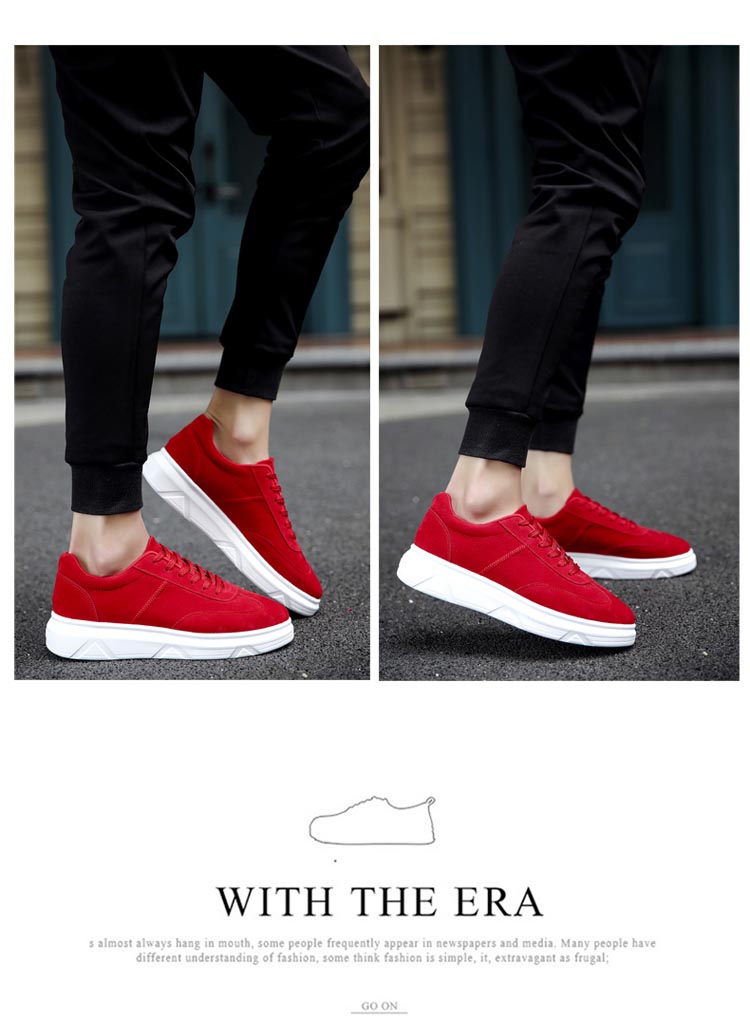 Giày nam mới 2018 Giày nam phiên bản Hàn Quốc tăng giày hàng ngày giày sneaker nam chính hãng
