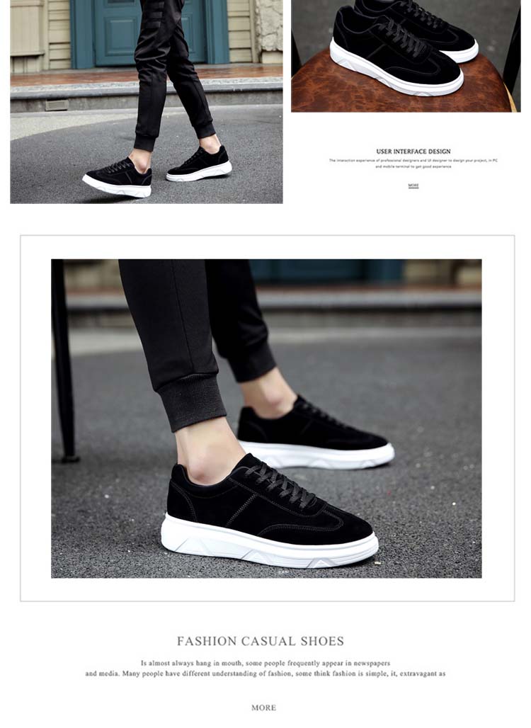 Giày nam mới 2018 Giày nam phiên bản Hàn Quốc tăng giày hàng ngày giày sneaker nam chính hãng