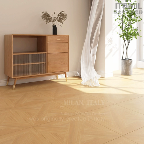 Французское написание Версаль деревянное зерно кирпич гостиной