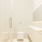 Усовершенствованная кожа молоко белая плитка для ванной плитка плитка гостиная 2023 Новый теплый цвет 60x120 Туалетная плитка для туалетной стены