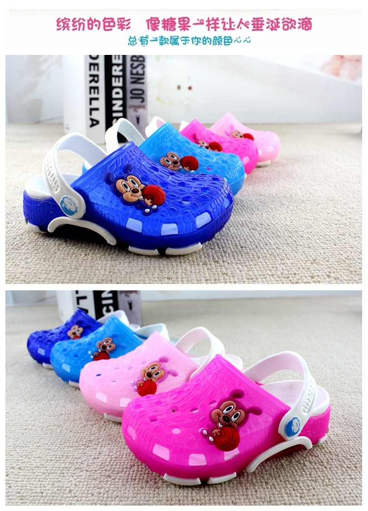 Chaussons enfants en autre pour été - semelle caoutchouc antidérapant - Ref 986546 Image 16