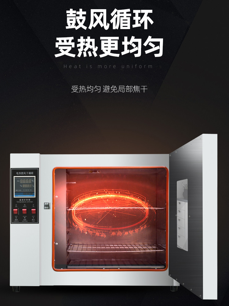 Electric constant temperature blast small oven Industrial laboratory drying oven Drying oven Aging test chamber Living room lamp oven