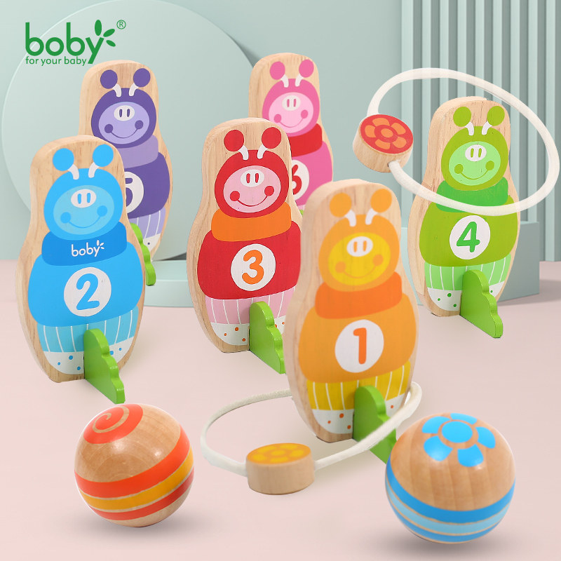 boby child bowling collar toy suit kindergarten indoor outdoor baby ball class parent-child sports game-Taobao