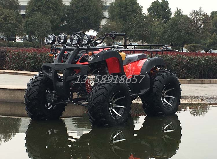 ATV bốn bánh xe máy cát đôi lớn bull off-road xe máy bốn bánh ổ đĩa dành cho người lớn xăng lớn ATV