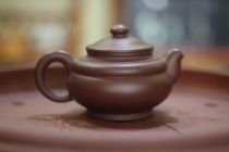 Bji Qiang Old Purple Clay Hyacinth Jug Pleasant Purple Sand Pot in Semi-Handmade Folk Artist Bojixuan