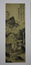 Tang Yin High imitation copy painting figure landscape ancient virtuoso imitation Erxuan society works book house painting Fulin Xiangfang