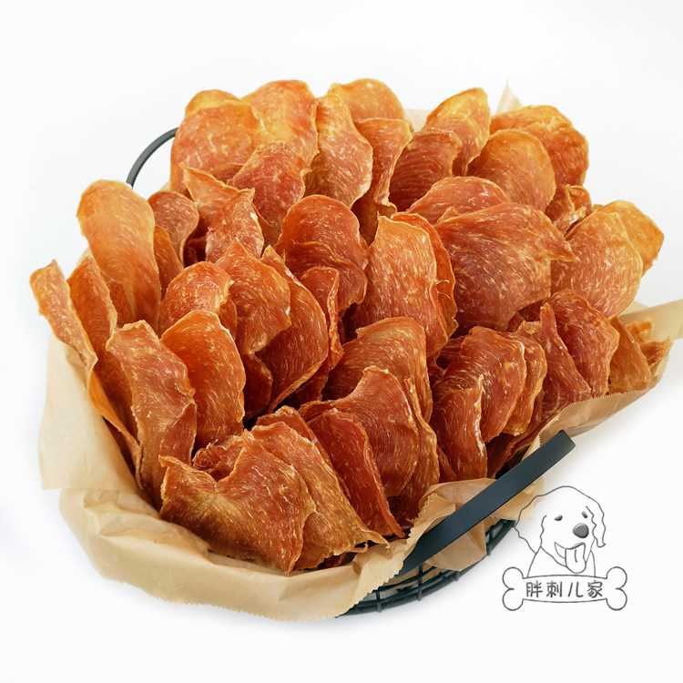 Fat Thorn's Homemade Snacks: Fragrant Roasted Chicken Jerky/Duck Jerky Large Pack  Handmade Pet Snacks
