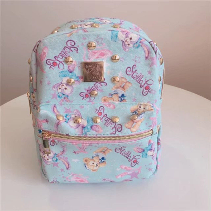 Taffi Bear New Friend Stella Lou Rabbit Stella Ballet Student Pu Leather Waterproof Shoulder Bag Bag