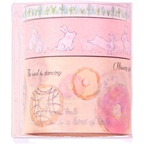 Original Handbook and Paper Tape hipster Literary Girl Handbook Sticker Animal Plant Material Basic Set